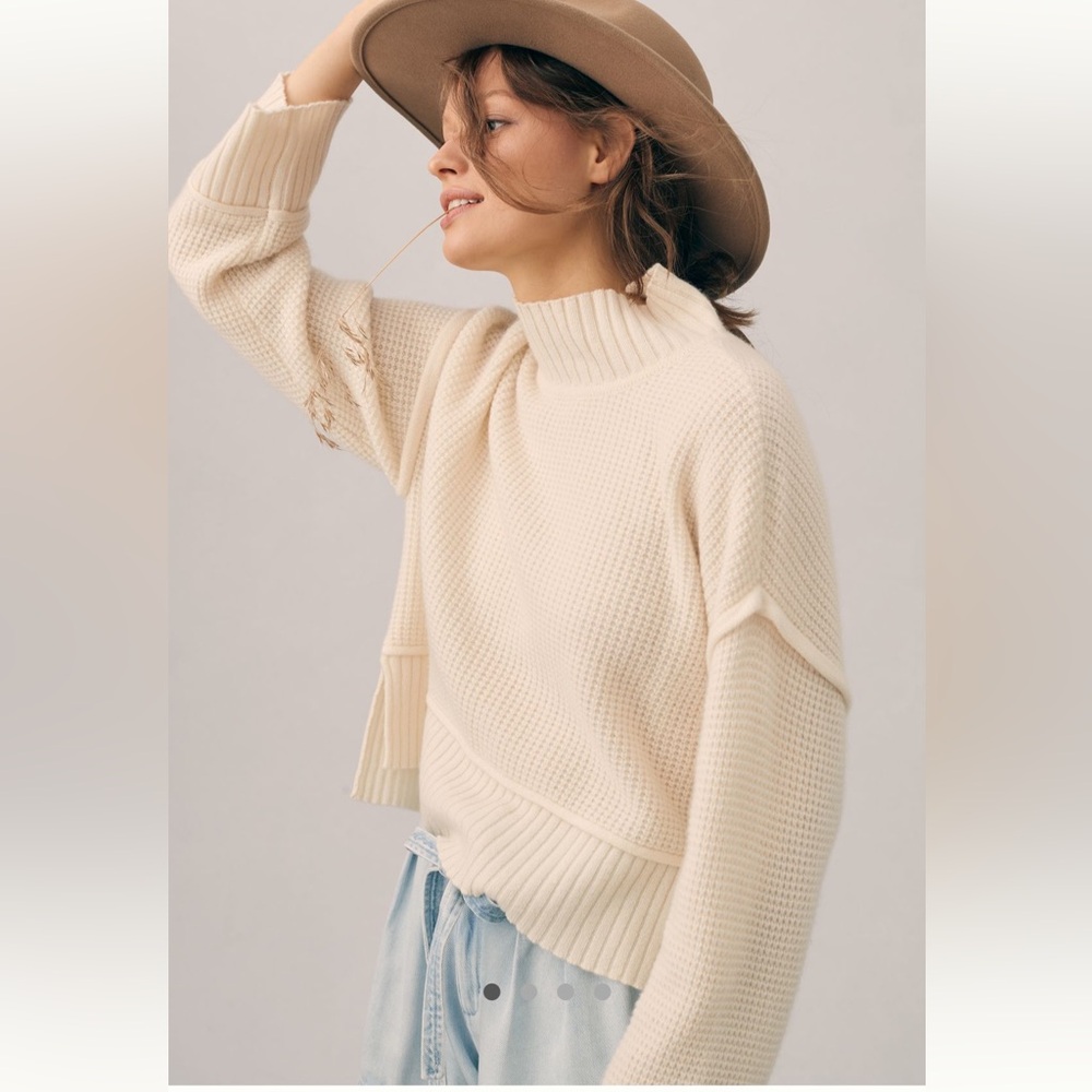 Anthropologie 100% cashmere sweater